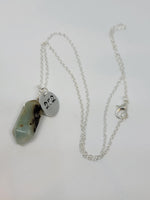 Amazonite pendant with Angel number 272