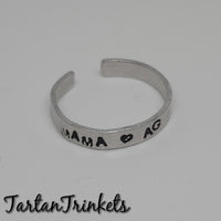 Custom Stamped Ring